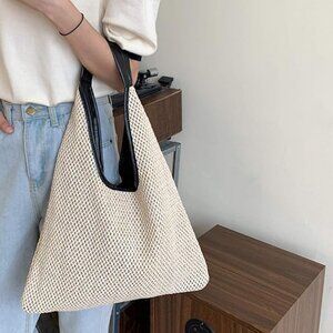 Straw Shoulder Bag Boho